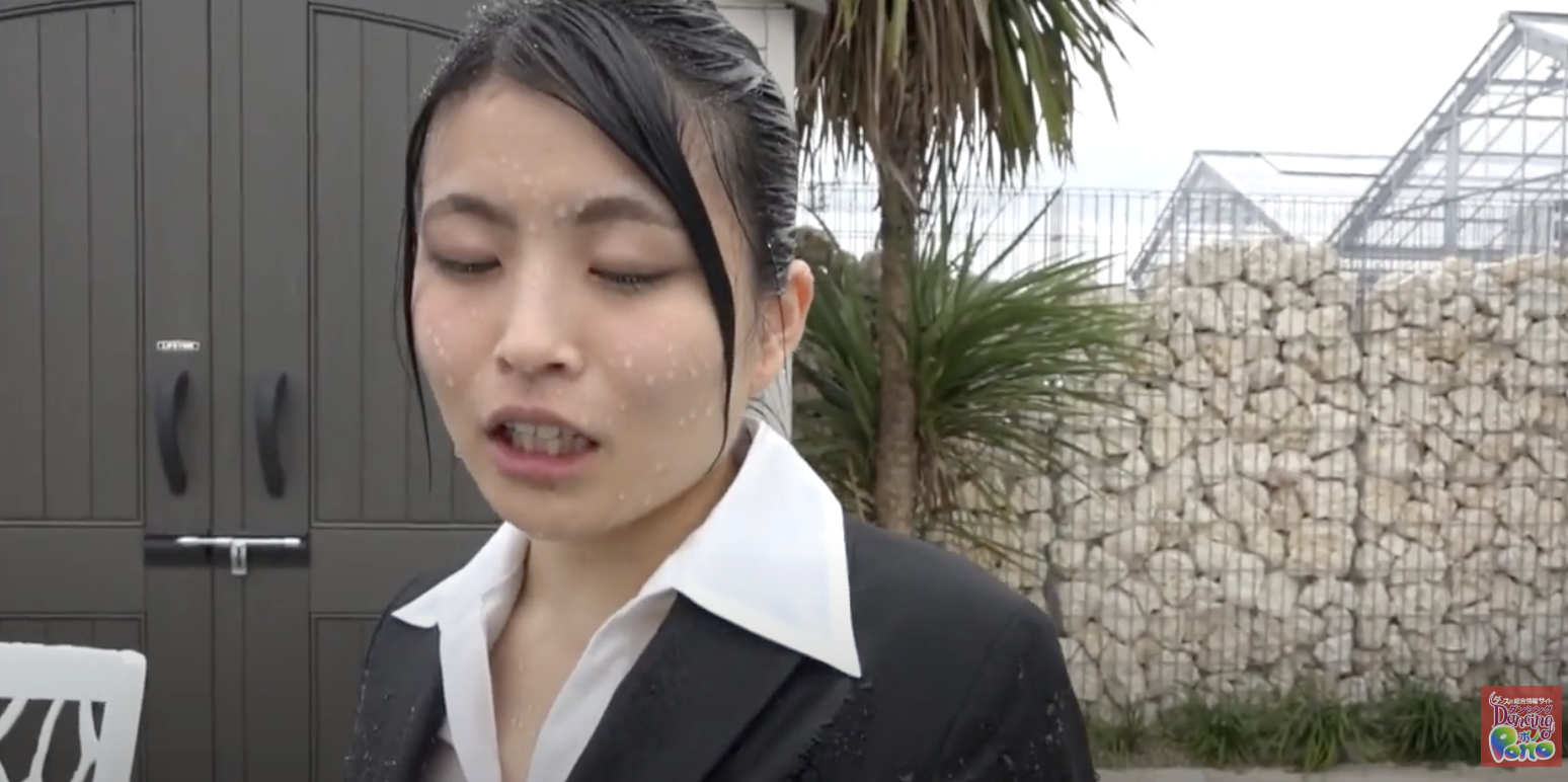 面接中にスコール？